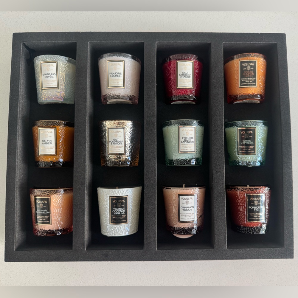 2/$20 Voluspa Elegant Scented Candle Collection
